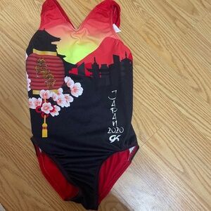 Gk japan gymnastics leotard
